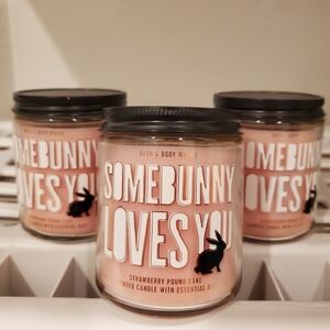 EASTER Strawberry Pound Cake Single-Wick Candles